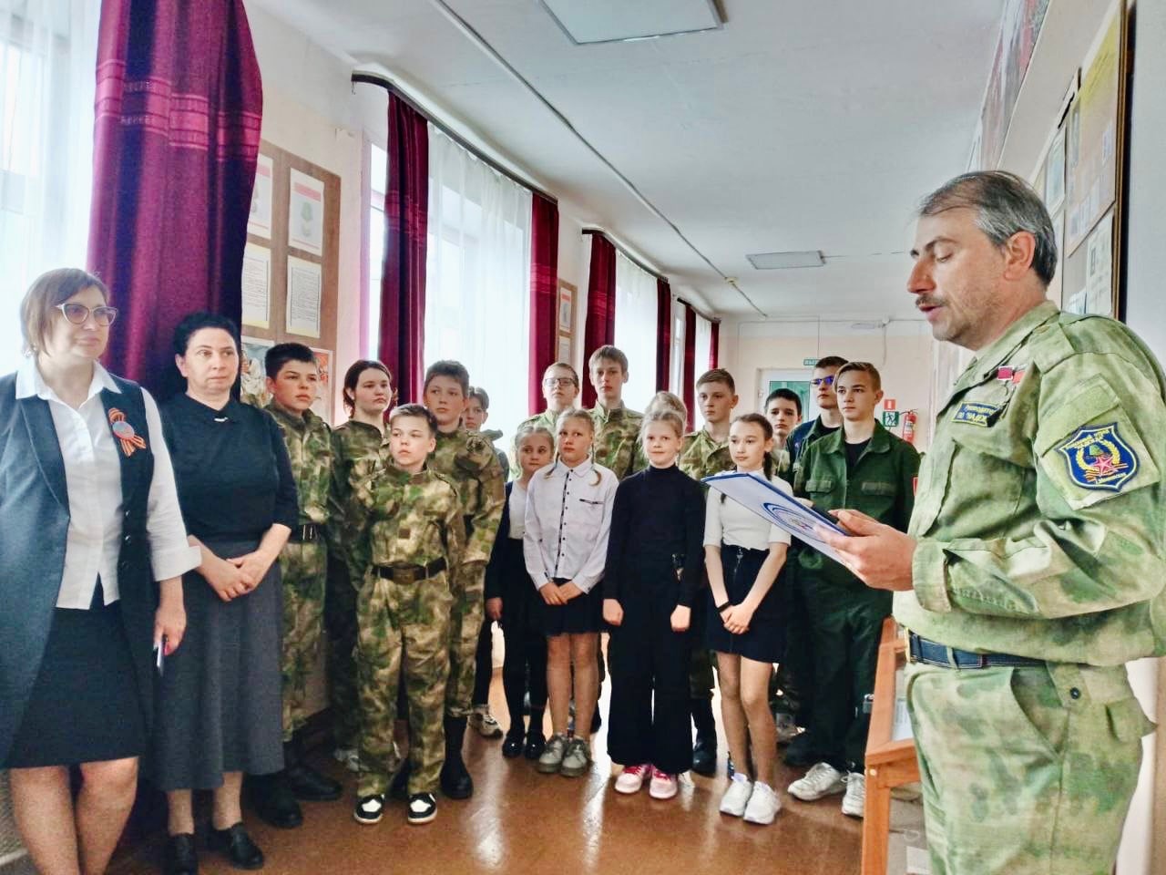 Сегодня в Мошенском районе состоялось открытие выставки дополненной реальности.