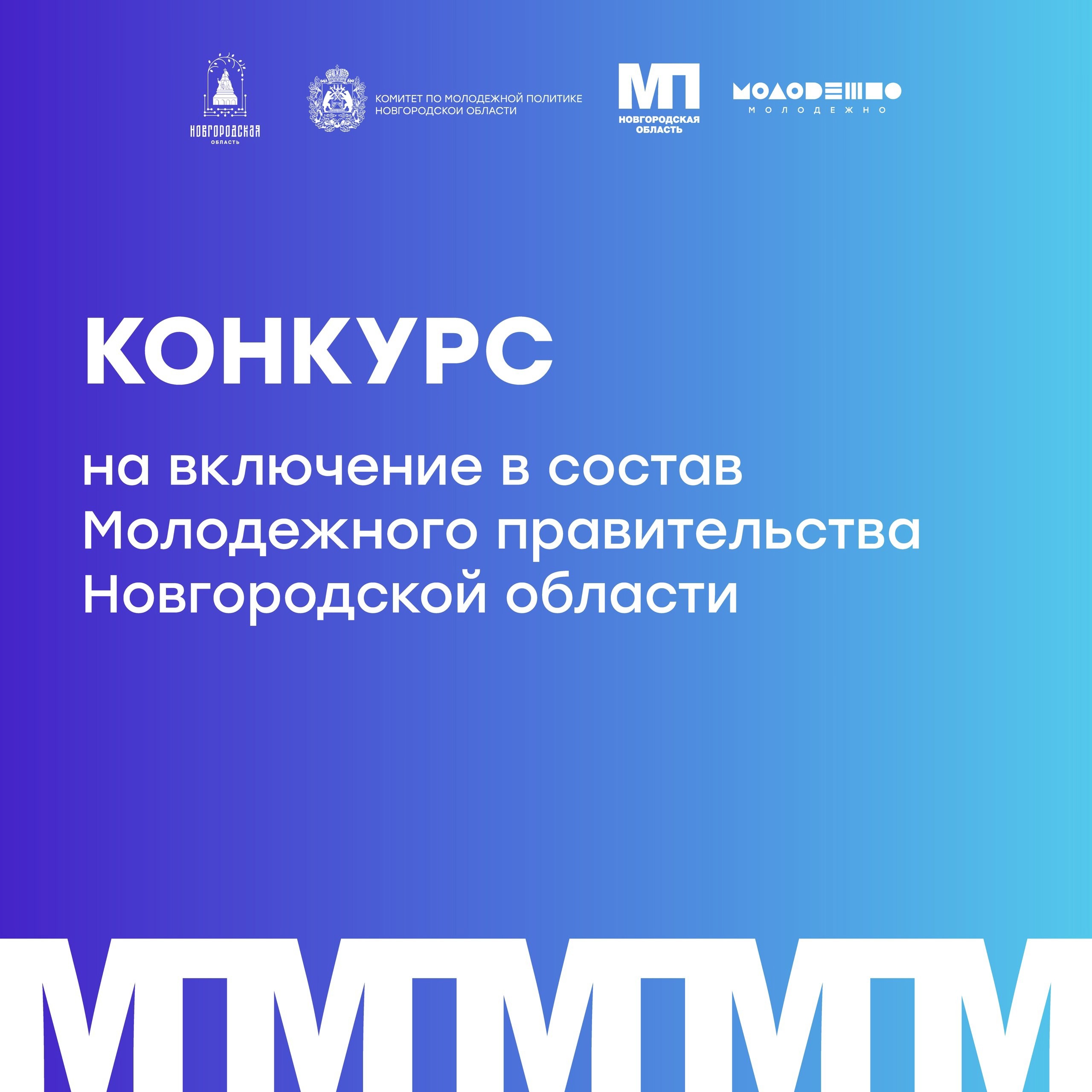 Объявляется конкурс на включение в состав Молодежного правительства Новгородской области.